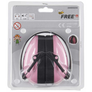 OS Kapsel Gehörschutz KIDS, pink, mit verstellbaren...