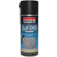 SOUDAL Sealant Remover Silikonentferner, entfernt ausgehärtetes Silikon, PU-Schaum oder MS-Polymerreste, sämtliche überschüssigen Silikonreste, 400ml Dose