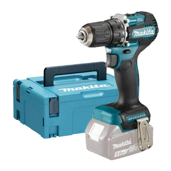 Makita DDF487ZJ Akkuschrauber 40Nm bürstenloser Motor, 18V Li-Ion, Sologerät, im Makpac Gr. 2