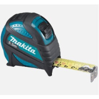 Makita Maßband 5,5m beidseitig bedruckt, spiegelfreie Polyester-Beschichtung