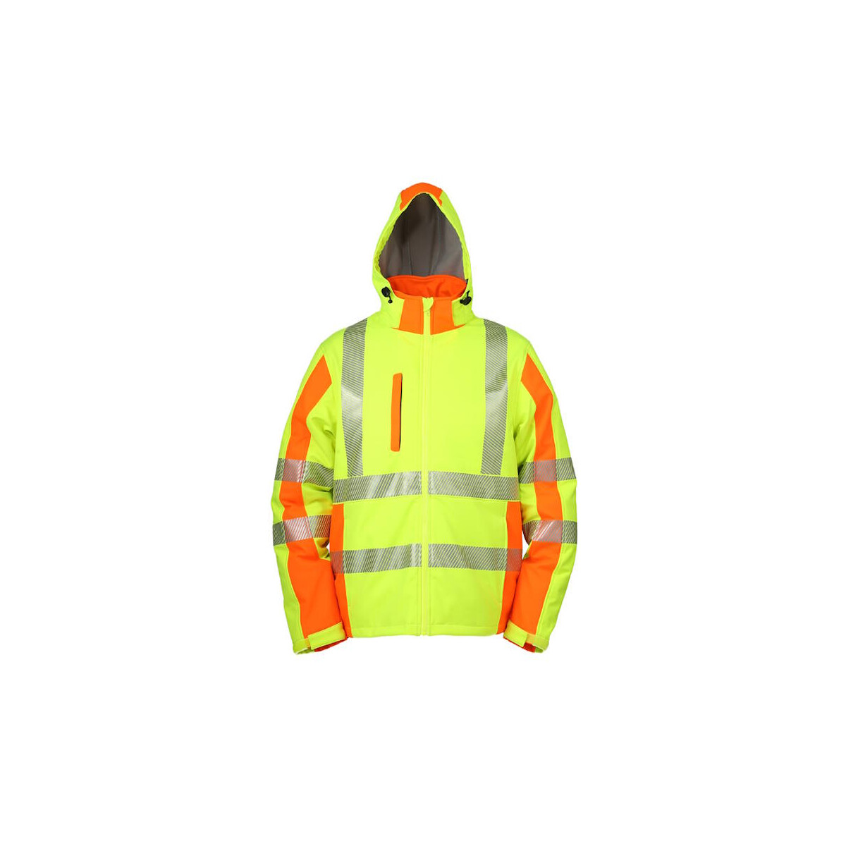 LeiKaTex® , Softshell-Warnschutz-Winterjacke nach EN...