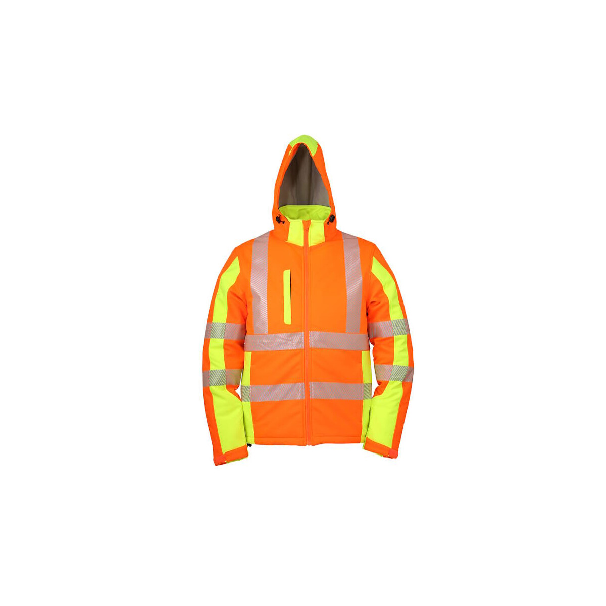 LeiKaTex® , Softshell-Warnschutz-Winterjacke nach EN...