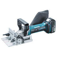 Makita DPJ180Z Akku-Nutfräse 18V, 100mm, inkl. Staubsack, Sologerät im Karton