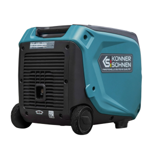 Könner & Söhnen Benzin Inverter KS 4000iES, 7,5PS, 4KW, 230V, Viertakt - Benzinmotor, Hand/Elektro Anlasser