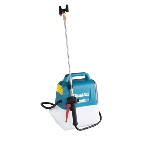 Makita DUS054Z Akku-Druckspritze 18V, 3,0 bar,  5 l Tank, 1,7 m Schlauch,Teleskop-Sprühlanze 0,5 - 0,7m, Sologerät