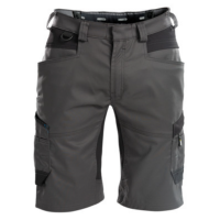 DASSY Axis, Farbe 6479 ANTHRAZITGRAU/SCHWARZ, Größe 52, Arbeitsshorts mit 4-Wege-Stretch, 65% Polyester/35% Baumwolle, 245 g/m²