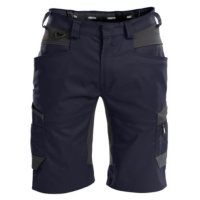 DASSY Axis, Farbe 6847 NACHTBLAU/ANTHRAZITGRAU, Größe 48, Arbeitsshorts mit 4-Wege-Stretch, 65% Polyester/35% Baumwolle, 245 g/m²