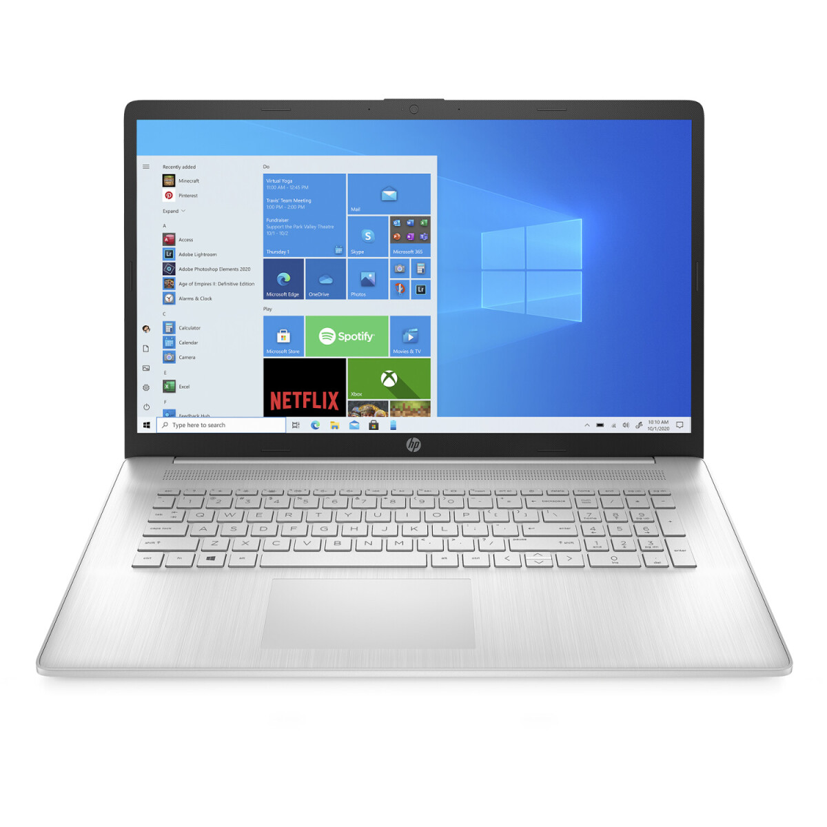 HP 17,3 Zoll Notebook 17-cp0158ng, AMD Ryzen 5-5500U, 8GB...