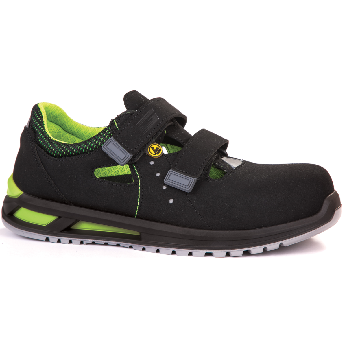 QQ GIASCO SAMOA S1PL FO SR ESD, Sicherheitssandale, Gr....