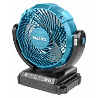 Makita DCF102Z Akkulüfter 18V/230V, 45 Grad Drehbewegung nach rechts und links, 3-stufen regelbar, Sologerät
