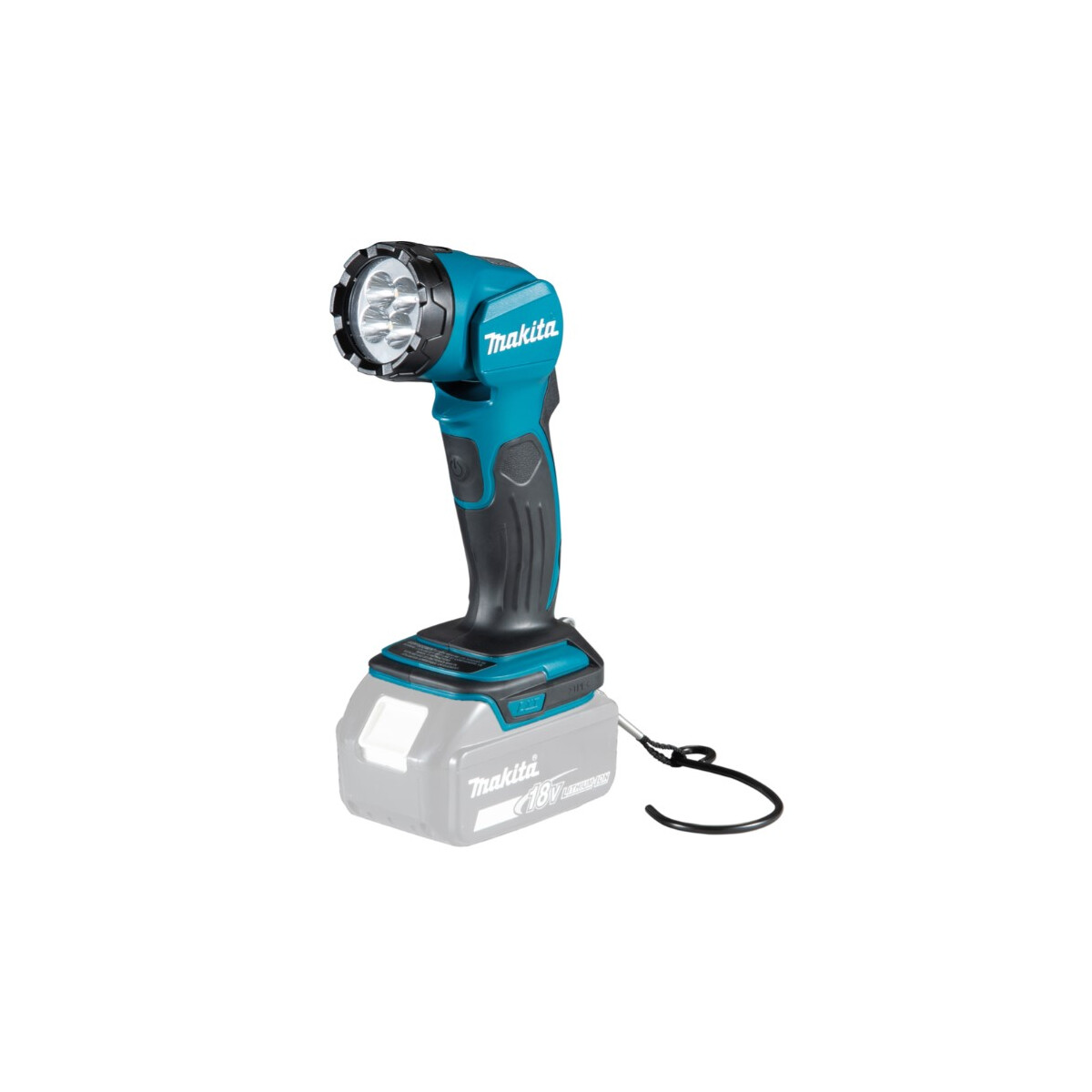 Makita DML815 LED-Akku-Handleuchte 14,4V, 18V, 3.000 lx,...