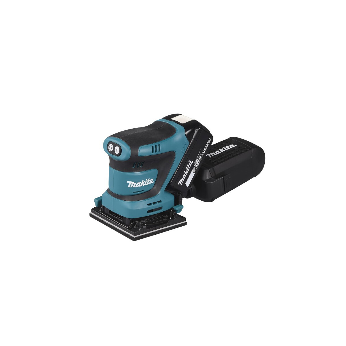 Makita DBO480Z Akku-Schwingschleifer, 18V, 112x102mm,...