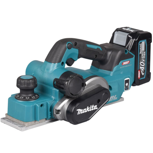 Makita KP001GZ Akku-Hobel 40V max., 82mm Hobelbreite, 25mm max. Falztiefe, Sologerät