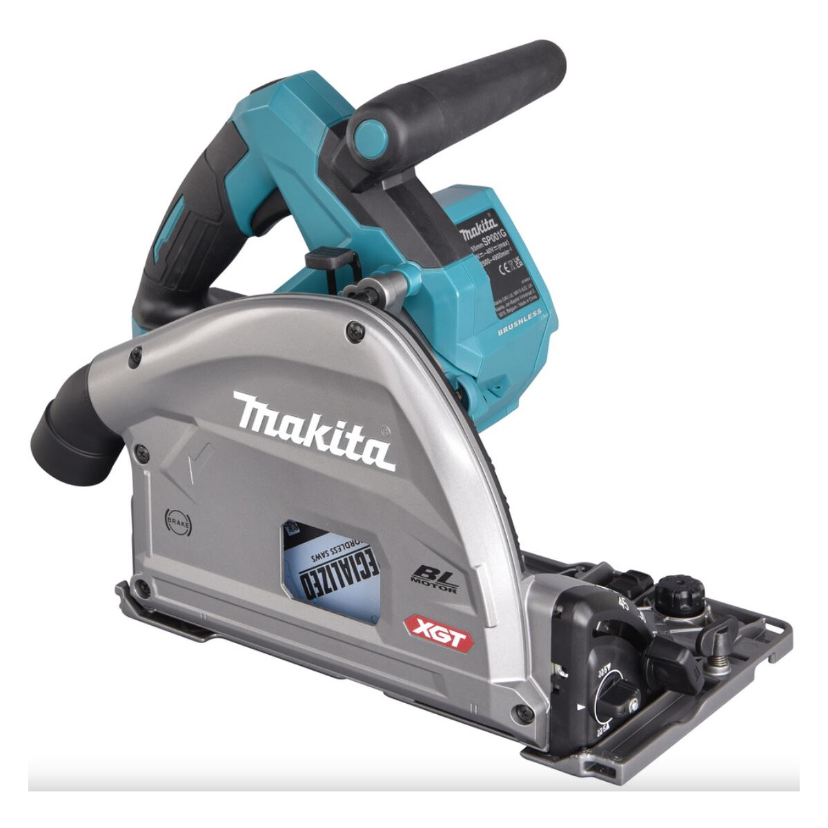 Makita SP001GZ Akku-Tauchsäge 40V max., 165mm, 56mm...