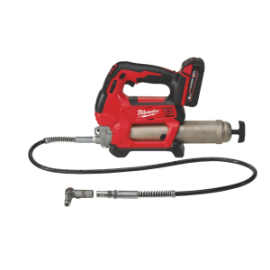 MILWAUKEE M18GG-0 Akku-Fettpresse, 18V, 690 bar max. Betriebsdruck, Direktbefüllung, Gebinde, Kartusche 400g, Sologerät