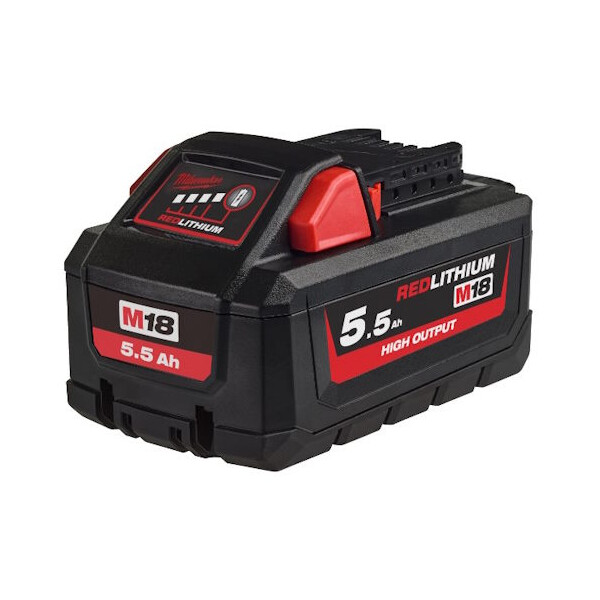 MILWAUKEE M18HB5.5 Li-Ion Akku 5.5 Ah HIGH OUTPUT