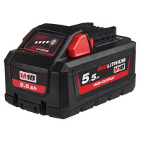 MILWAUKEE M18HB5.5 Li-Ion Akku 5.5 Ah HIGH OUTPUT