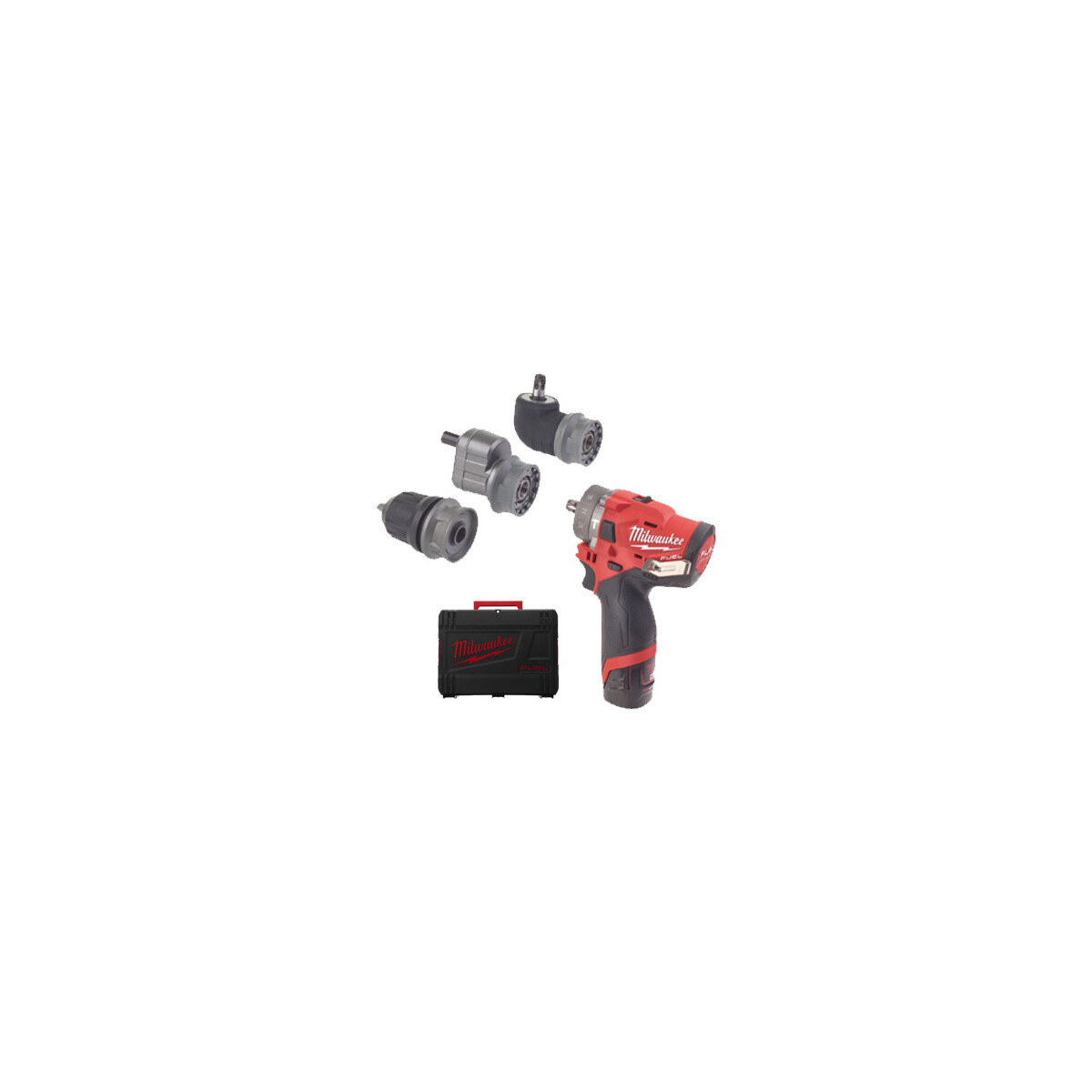 MILWAUKEE M12FPDXKIT-0 FUEL Akku-Schlagbohrschrauber 12V,...