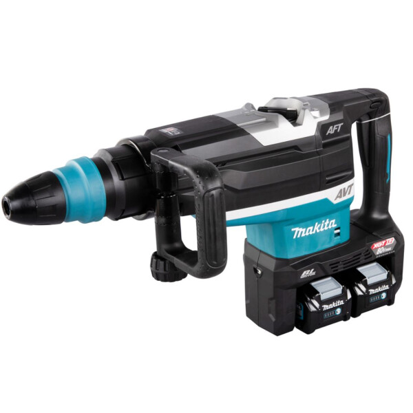 Makita HR006GZ Akku-SDS-MAX Kombihammer 2x40V max., 21,4J, Bohrleistung 52mm, BL-Motor, XGT, Solomaschine im Transportkoffer