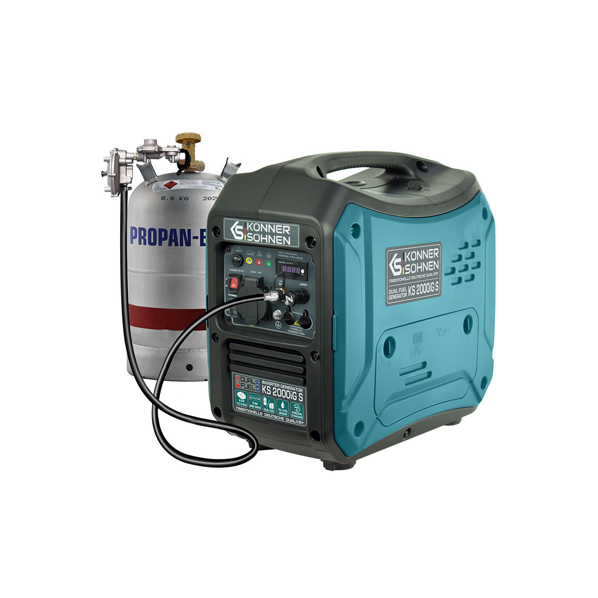 Könner & Söhnen LPG/Benzin-Inverter...