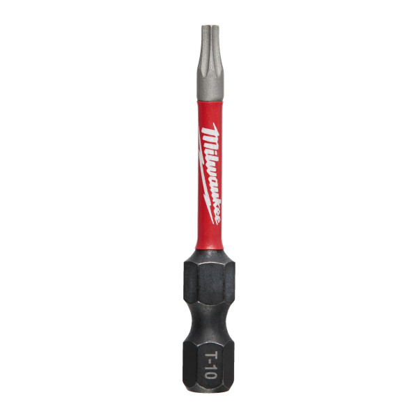 MILWAUKEE Schrauberbit SHOCKWAVE schlagfest TX10 / 50 mm, VPE 1 Stück