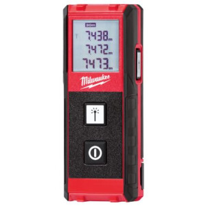 MILWAUKEE LDM30 Akku-Laser-Entfernungsmesser,...