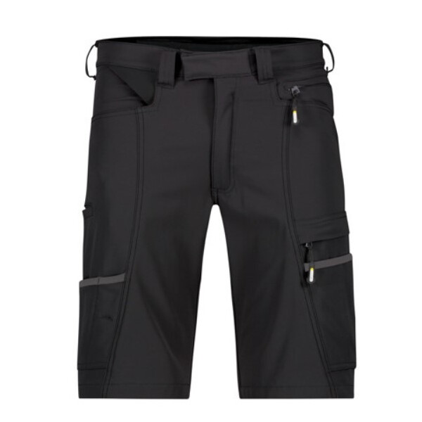 DASSY Sparx, Farbe0783 SCHWARZ, Größe 58, Stretch-Arbeitsshorts (Super Flex), 62% Polyamid/29% Baumwolle/9% Elasthan +/-210g/m10