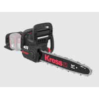 Kress KG346.9 Akku-Kettensäge 2x20V, BL-Motor, 35cm Schienenlänge, 18m/s Kettengeschwindigkeit, Sologerät