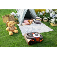 Segway Exclusiv-Partner NAVIMOW H500E Modell 2024 Mähroboter, ohne Begrenzungskabel, elektrische Schnitthöhenverstellung, Regensensor, Steigfähigkeit 45%, bis zu 500m²