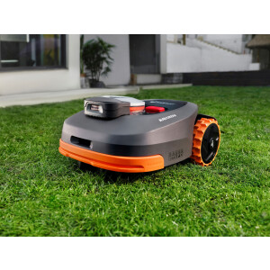Segway NAVIMOW H3000E-VF GRATIS VisionFence Sensor, Exclusiv-Partner, Mähroboter, ohne Begrenzungskabel, elektrische Schnitthöhenverstellung, Regensensor, Diebstahlschutz, Steigfähigkeit 45%, bis zu 3000m²
