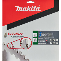 Makita E-06323, EFFICUT HM-Kreissägeblatt 260x2,15x30mm, 81 Zähne, Aluminium, für MLT100NX1, LH1040F, LS1019L, LS1018LN, RS002G, DLS111, LF1000, 2704N