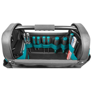 Makita E-15403 Werkzeugtasche offen, leer, Polyester und Kunststoff