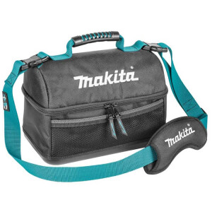 Makita E-15590 Lunchtasche Plus, mit Reißverschluss, 8,5 L, Isolierfolie, Wasserdicht,, Makita Logo