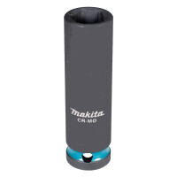 Makita E-16477 Impact Black Kraft-Steckschlüssel 1/2" SW17, Ausführung lang, Länge 81mm