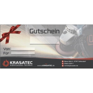 Gutschein KRASATEC GmbH Wunschwert per Mail