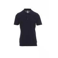 PAYPER AMALFI Poloshirt, marineblau, Gr. M, kurzärmelig, Knopleiste Ton-in-Ton, Jersey, 100% Baumwolle, 175g/m²