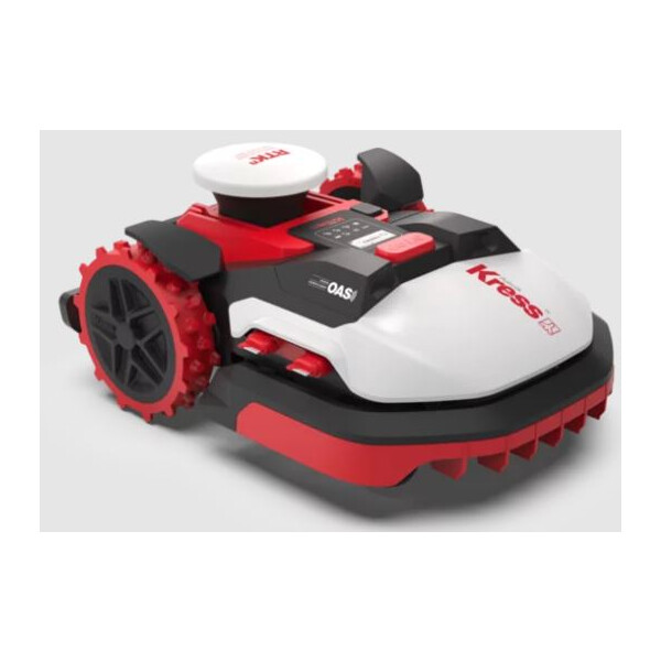 Kress KR161E Mission RTKn 1000 Mähroboter, Steuerung ohne Begrenzungskabel, Kollissionssensor, Diebstahlschutz, max. 1000qm