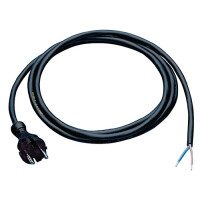 Anschlussleitung H07RN-F 2x1,5mm² 5m Konturenstecker schwarz WEINGÄRTNER ehem. 4000873821