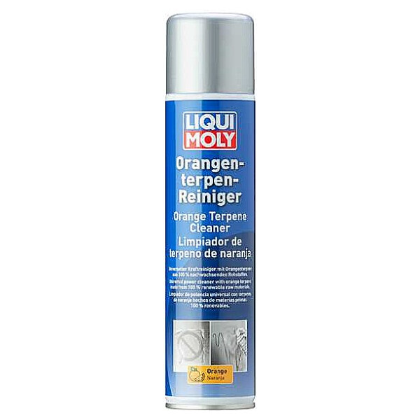 Liqui Moly Orangenterpenreiniger, 400ml, universell einsetzbarer Kraftreiniger, hohe Lackverträglichkeit, löst harz- und teerartige Rückstände