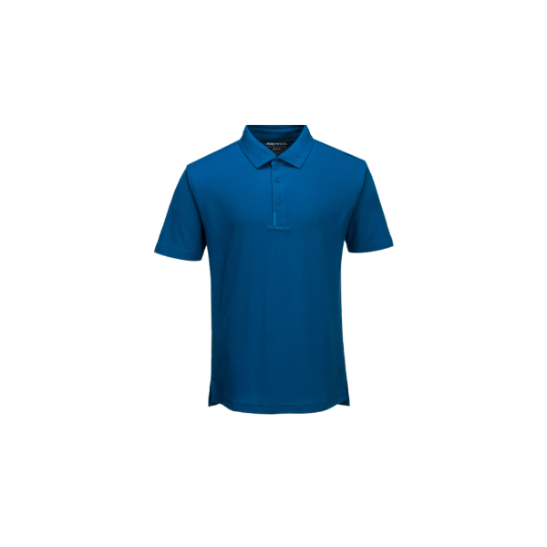 ABV Portwest T720 WX3 Poloshirt, Größe M, Farbe PBR Persischblau