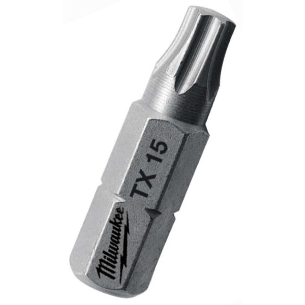 MILWAUKEE Schrauberbit für Bohrschrauber TX25 / 25 mm, 1 Stück
