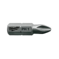 MILWAUKEE Schrauberbit für Bohrschrauber PH2 / 25 mm, 1 Stück