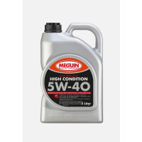 ABV megol Motorenöl High Condition 5W-40, ganzjähriges Leichtlauf-Motorenöl, 5L Kanister