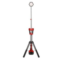 MILWAUKEE M18SAL2-0 Akku-Baustrahler 18V, 2800lm, höhenverstellbar 1,10 bis 2,2m, 230°drehbar, 240° schwenkbar, 3 Leuchtstufen, Schutzklasse IP 54, Sologerät