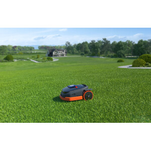 Segway Exklusiv-Partner Saisonabverkauf NAVIMOW X350E Modell 2025 Mähroboter,inkl. VisionFence Sensor, ohne Begrenzungskabel, elektrische Schnitthöhenverstellung, Diebstahlschutz, Steigfähigkeit 50%, bis zu 5000m²