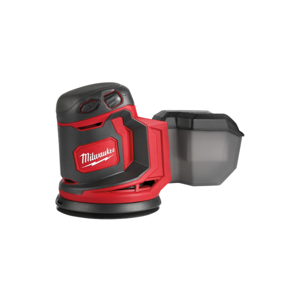 MILWAUKEE M18BOS125-0 Akku-Exzenterschleifer, 18V, 125mm, 6-stufige Geschwindigkeitsvoreinstellung, Sologerät im Karton