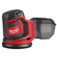 MILWAUKEE M18BOS125-0 Akku-Exzenterschleifer, 18V, 125mm, 6-stufige Geschwindigkeitsvoreinstellung, Sologerät im Karton