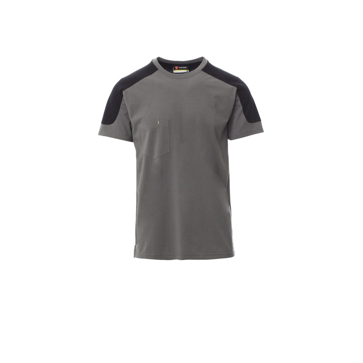 PAYPER CORPORATE T-Shirt zweifarbig, rauchgrau/schwarz,...