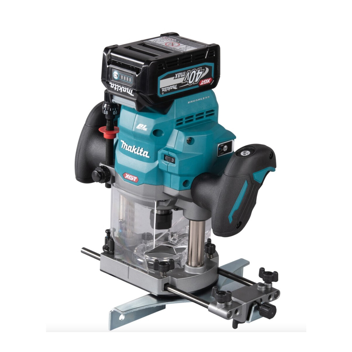 Makita RP001GZ Akkuoberfräse 40V max.,...