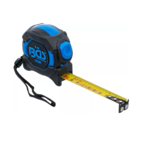 Rollbandmaß 5m magnetisch, 19mm  breit, mit Bandsperre BGS